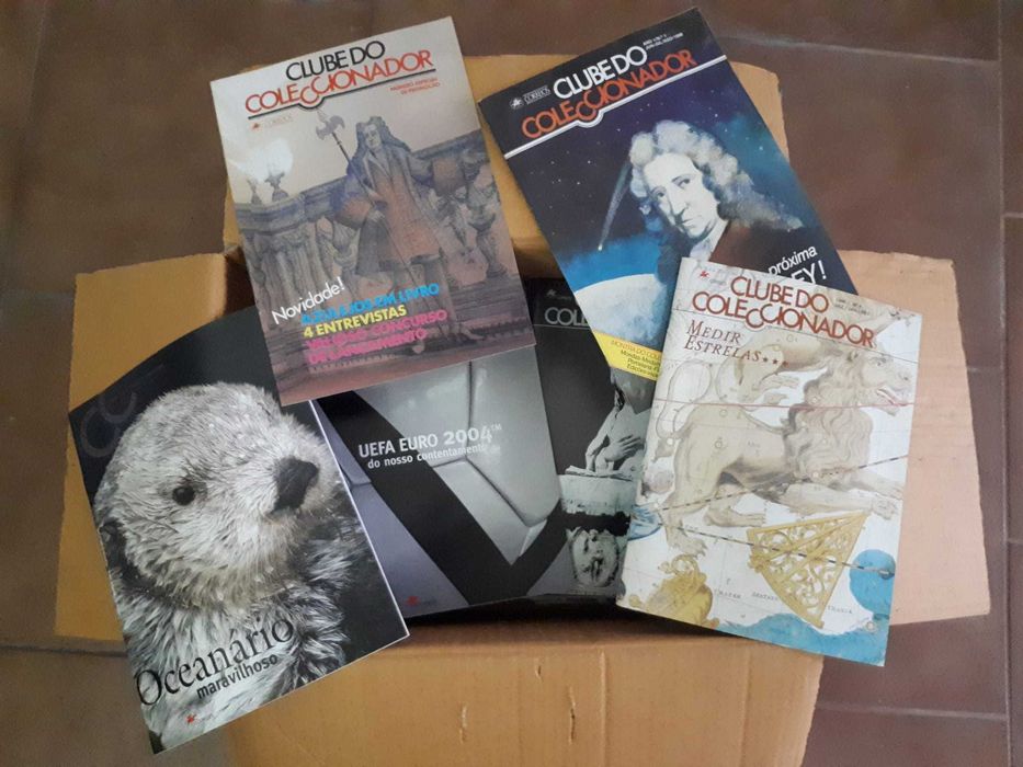 Coleção de revistas do "Clube do Colecionador"