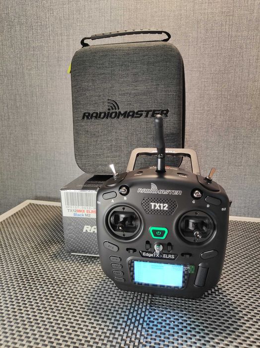 Radiomaster TX-12 ELRS MKII FCC MK2 Газ зліва Нові 55 шт Пульти, Є кейси захисні, акумулятори 18650, ремінці