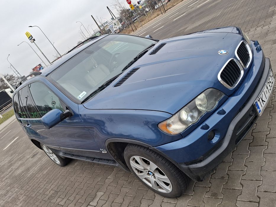 BMW X5 e53 3.0td Automat,full,webasto,klima,DVD,skóry,zadbana!