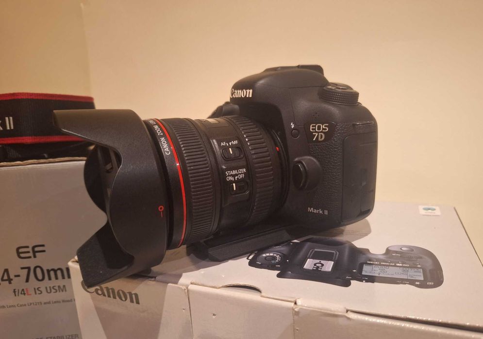 Canon 7D MarkII + objetiva 24-70 f/4 L IS USM