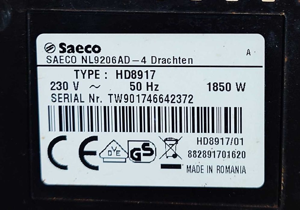 Saeco Intelia SM8917 b.dobry stan