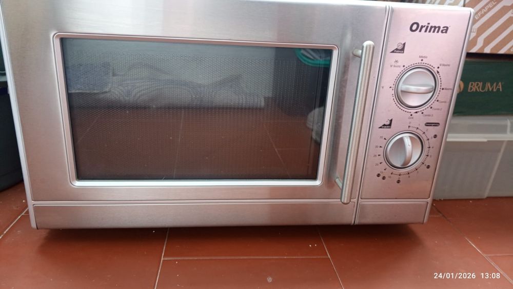 Microondas inox com Grill - Orima