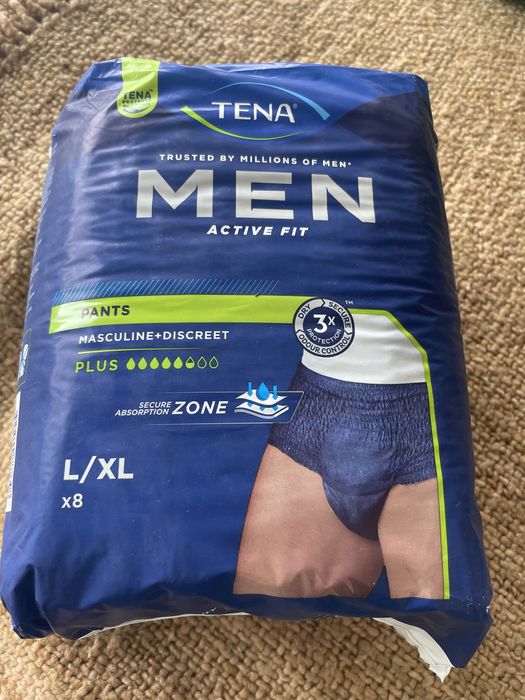 TENA cuecas de absorção para incontinência para homens