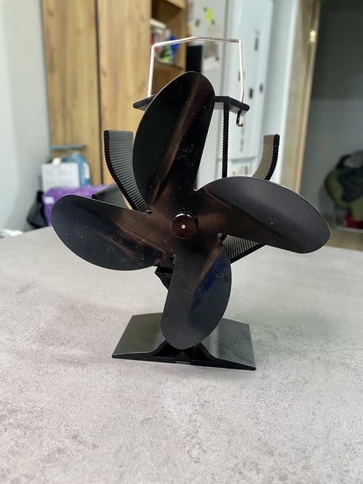 Камінний вентилятор (термовентилятор) — Енергонезалежний