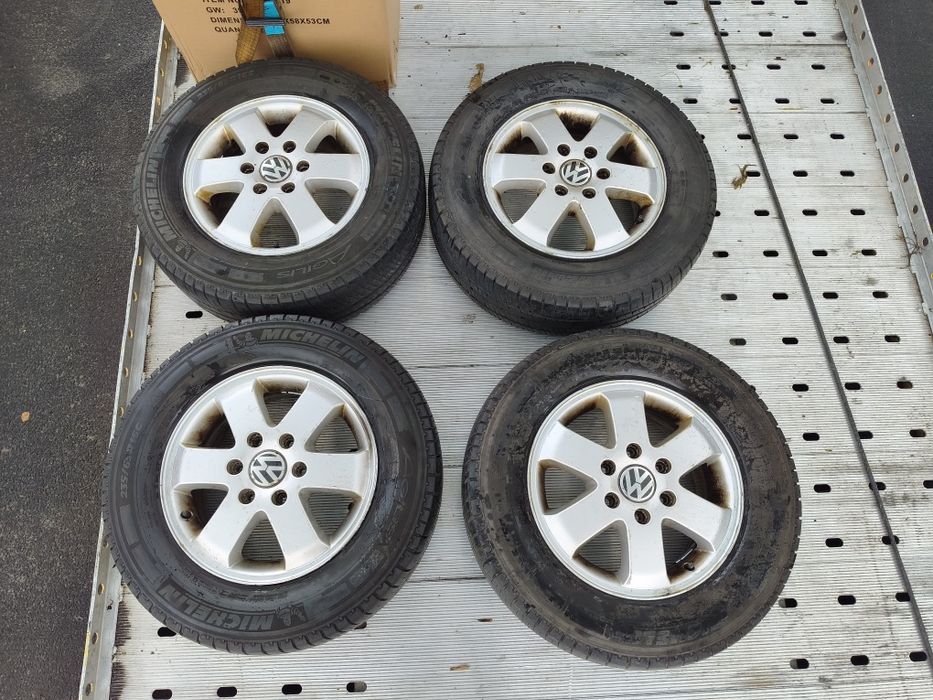 Koła felgi aluminiowe alufelgi 235/65R16C  Michelin Agilis Volkswagen Crafter 06-18, Mercedes Benz Sprinter 06-26