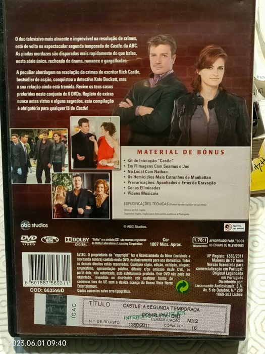 Castle - segunda temporada completa
