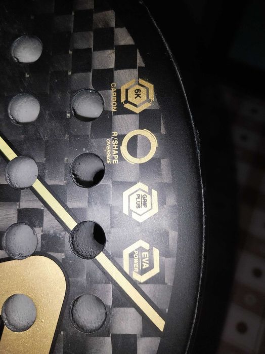 Raquete Padel carbono 38mm Fila