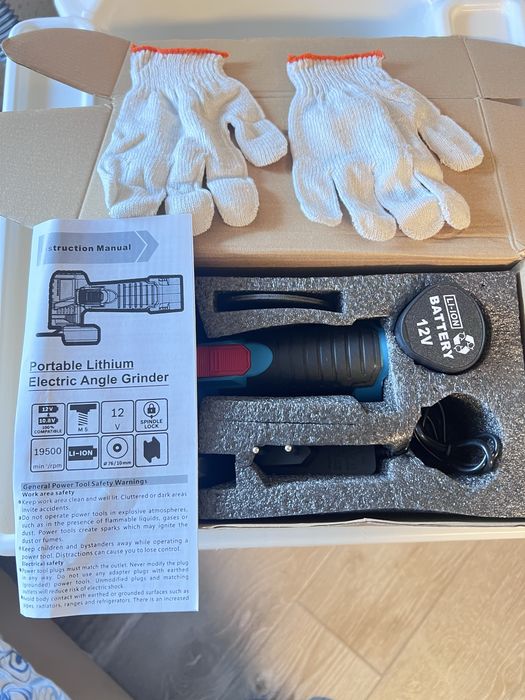 Mini Rebarbadora Nova na caixa