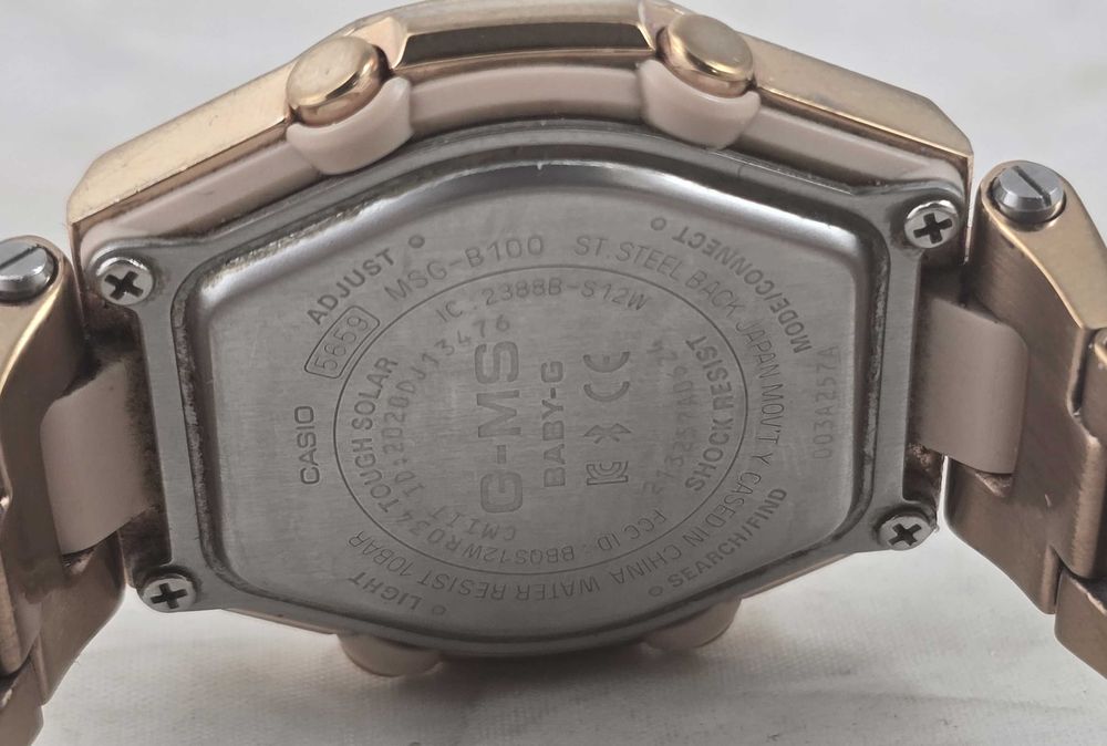 Zegarek Casio G-MS Baby-G MSG-B100