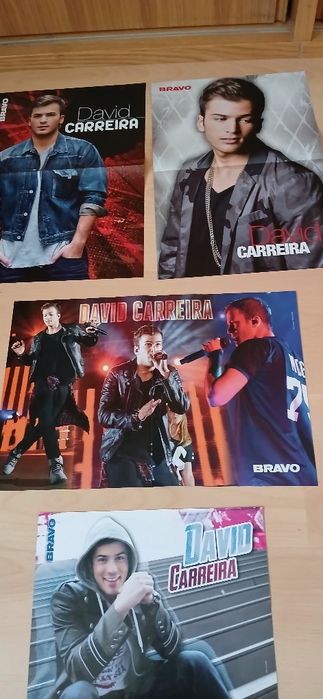 Lote posteres David Carreira
