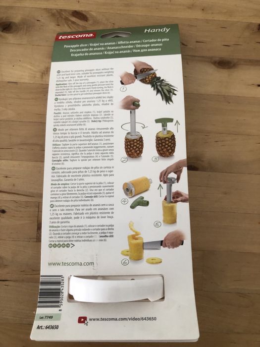 Descascador de Ananás Tescoma
