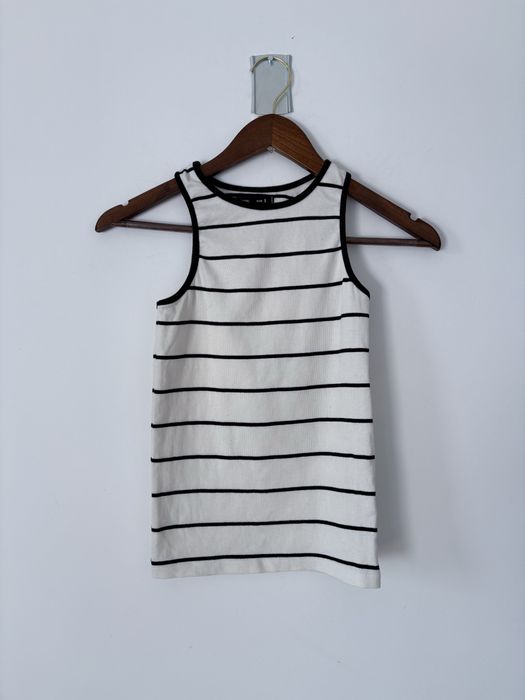 nowy crop top w paski sinsay s