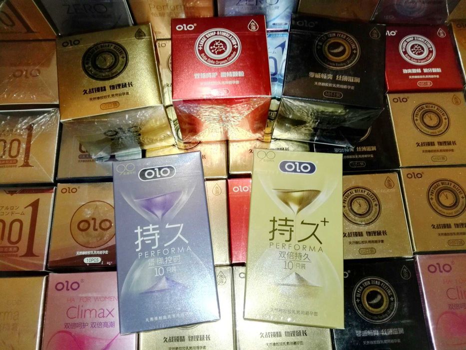 Презервативы OLO Shulemei  Meleon Yommee Mero Elasun презервативи.