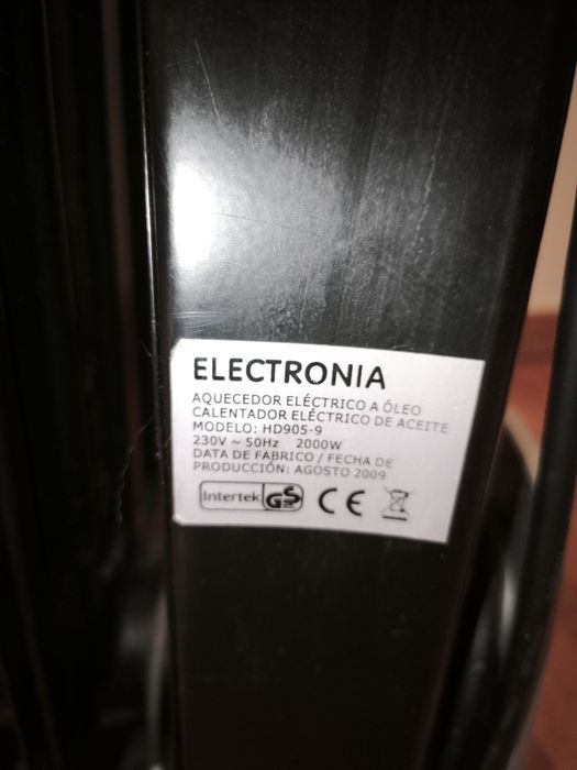 Aquecedor Electronia