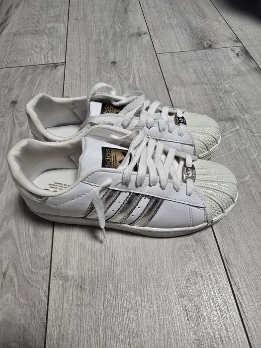 Trampki damskie białe