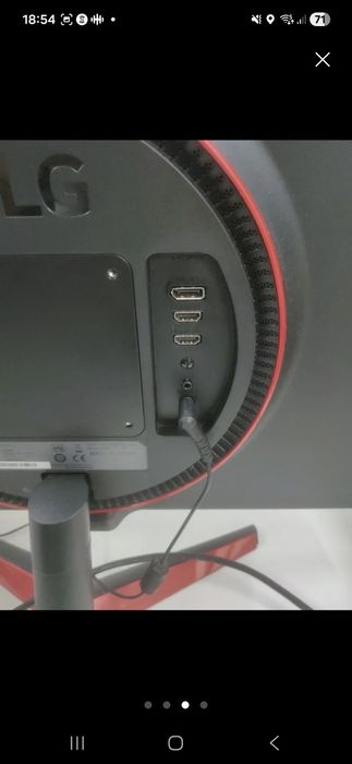 Monitor Gaming 24" LG 144Hz