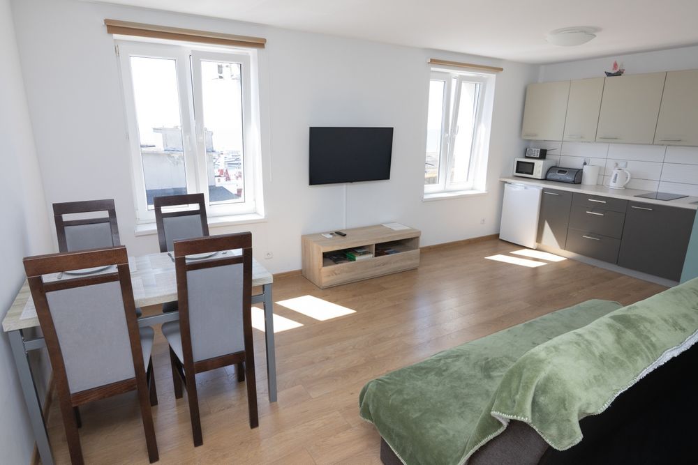 Apartament blisko morza, z widokiem na wodę. Wolne od 28 lipca
