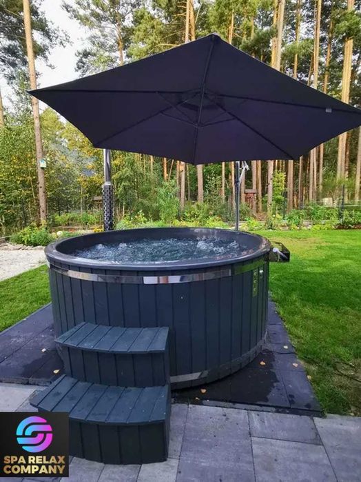 Карпатський чан Гарячий басейн Спа комплекс Баня офуро Мобільна купіль