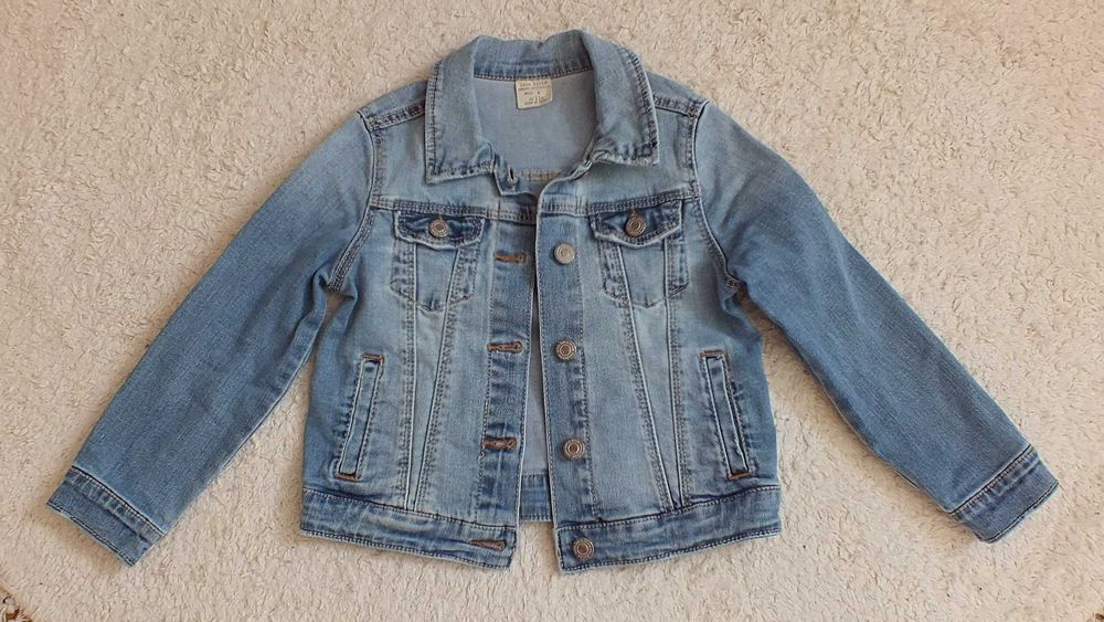 Bluza jeansowa dla dziewczynki rozm. 116, Zara