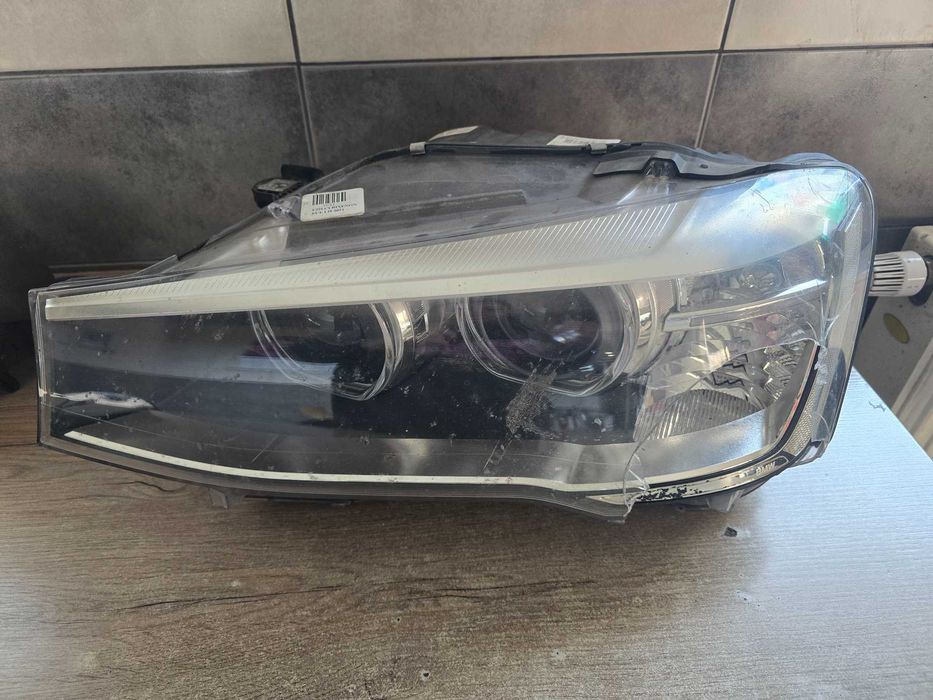 Lampa BIXENON Bmw X3 2016 R Uszkodzona Działająca