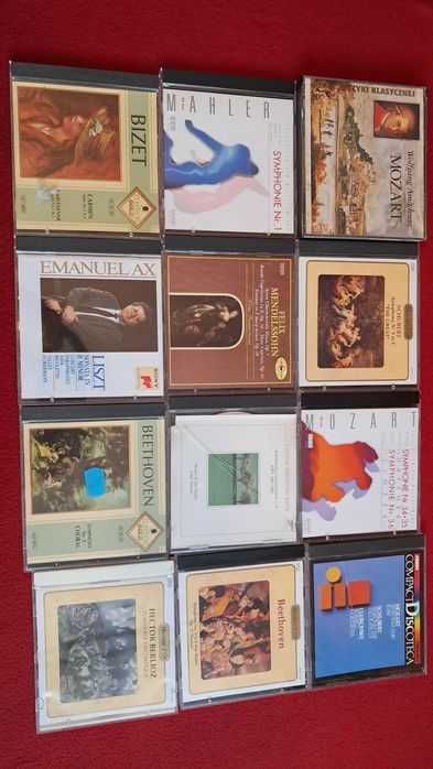 Muzyka CD Symfonie Zestaw Mozart, Beethoven, Bach, Bizet, Schubert