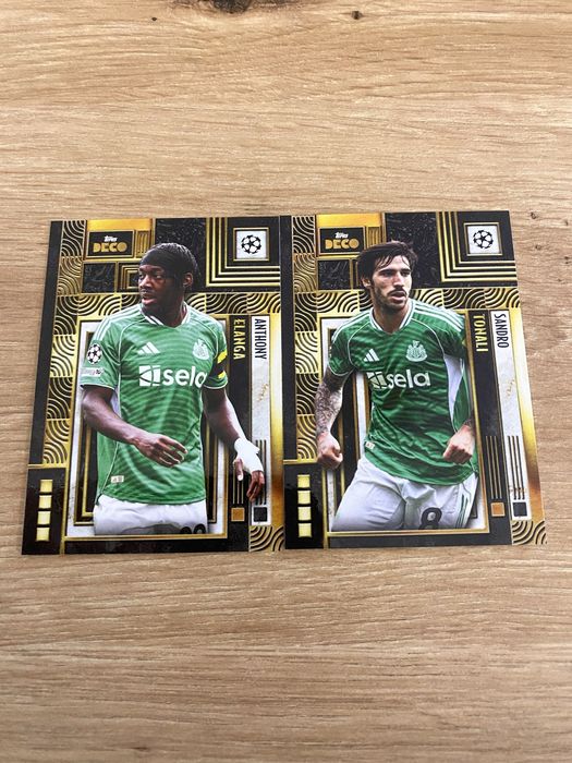 Zestaw Kart Newcastle United - Topps Deco UCC 2025-26