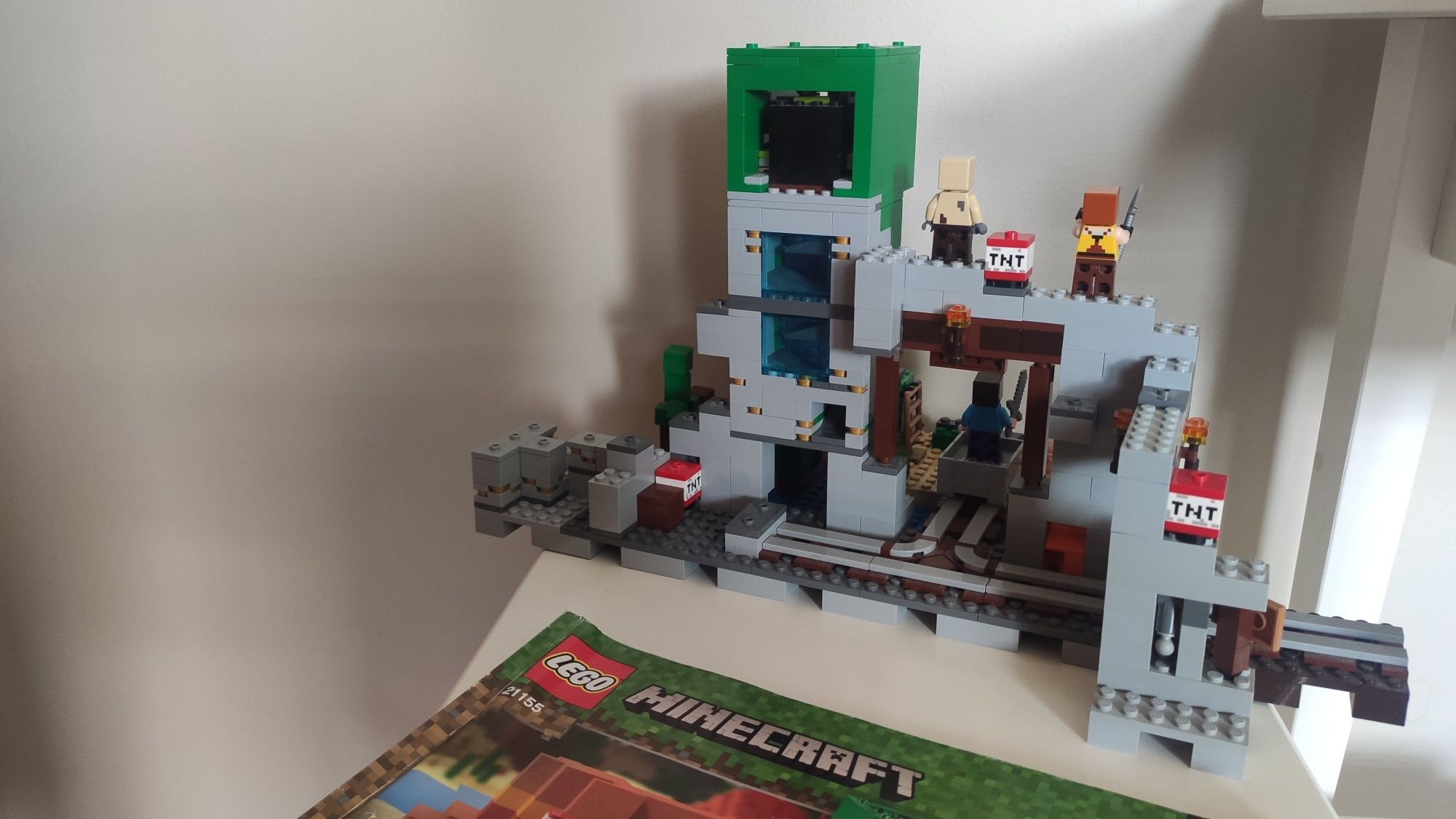 Klocki LEGO Minecraft 21155 Kopalnia creeperow kompletna Katowice Osiedle Tysi clecia OLX.pl