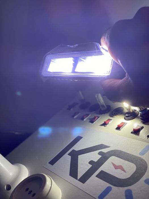 Barra led mini 48w 12/24v - novo