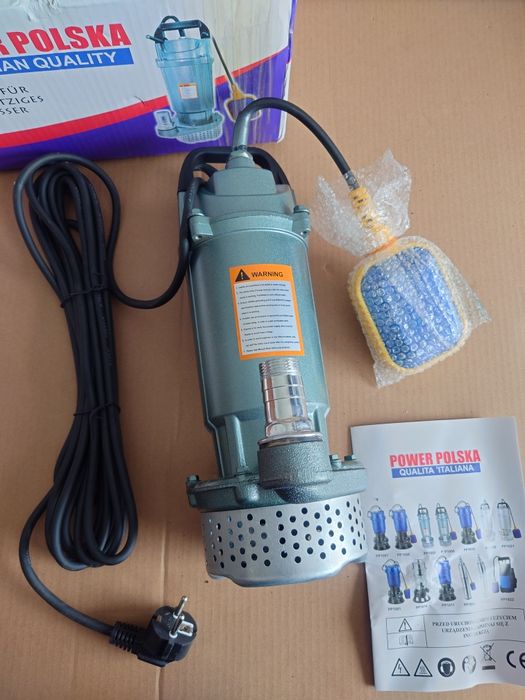 Pompa do wody z pływakiem 25000 L/h Do Szamba Deszczówki MOCNA