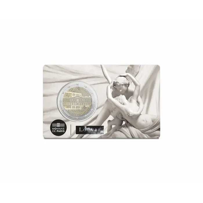 Moneta okolicznościowa 2 euro Francja 2025 Luwr