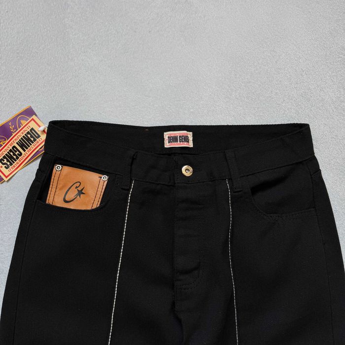 Джинси Corteiz C-Star Denim Джинсы Черные Кортез Штаны