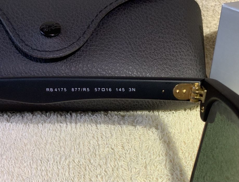 Сонцезахисні окуляри Ray-Ban Oversized Clubmaster RB4175 .