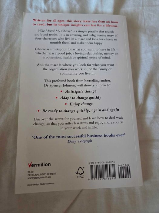 Who Moved My Cheese Livro [En][Novo]