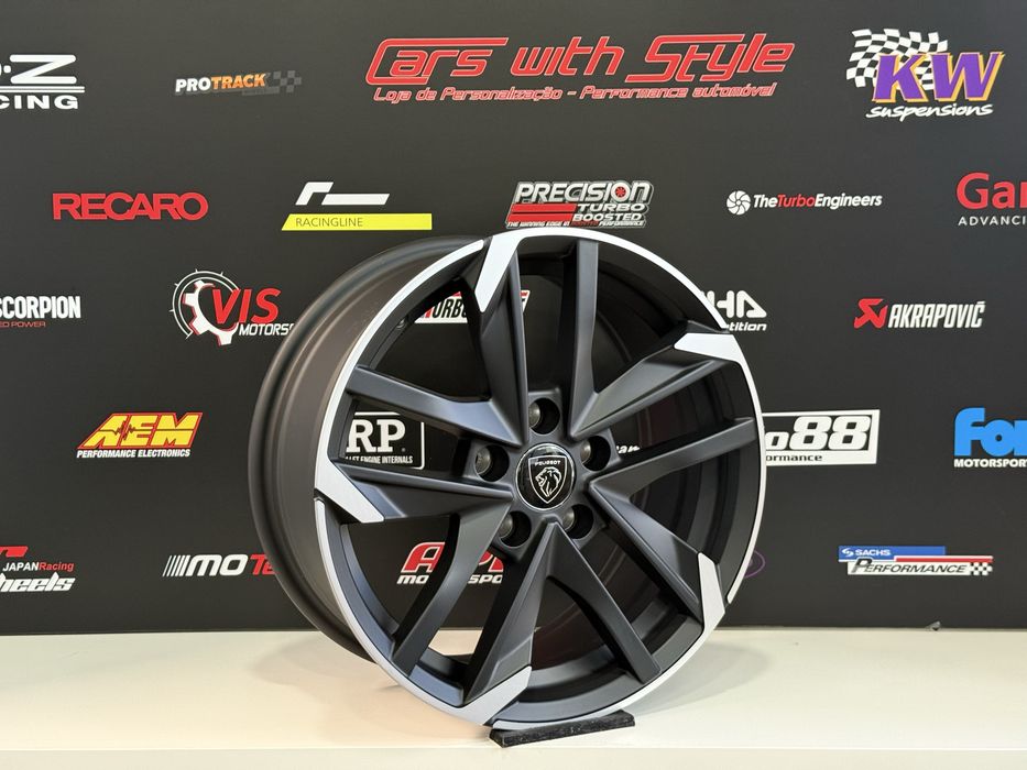 JANTES PEUGEOT / CITROEN LOOK 308 GTI EM 15” e 16” 4x108 / 5X108 NOVAS