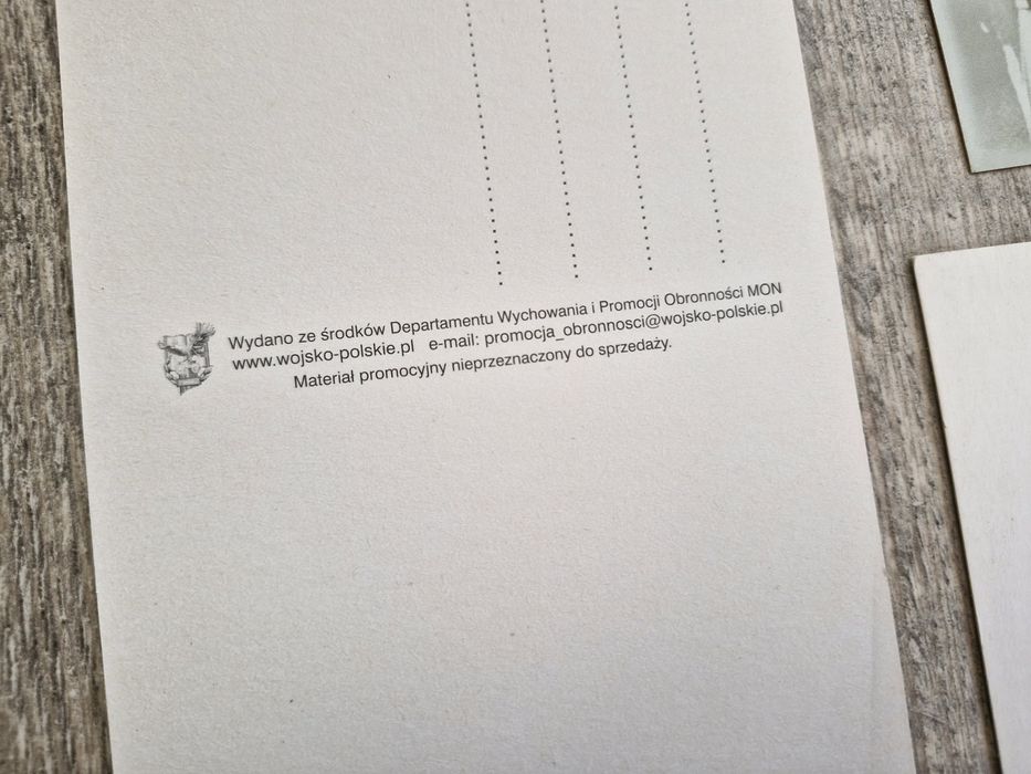 KA. Pocztówki materiały promocyjne
