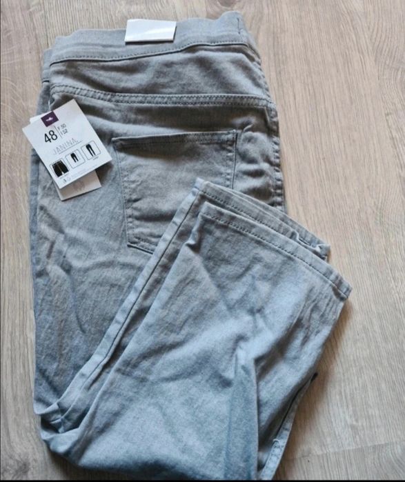 Spodnie nowe damskie 3/4 rozm 48