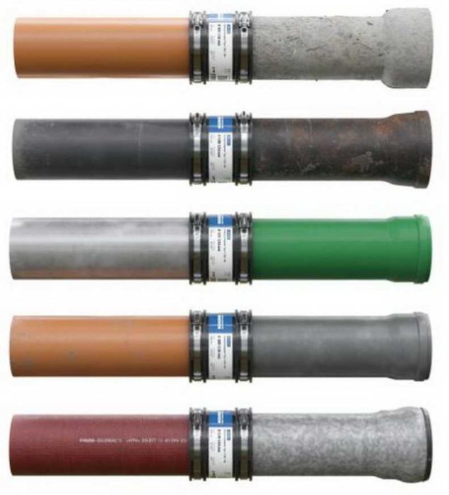 Соединитель труб 110 мм Crassus Standart Type 1 CDC 100, EPDM,Германия