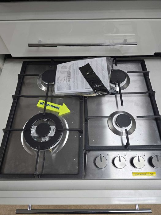 Amica Płyta gazowa PGD6101APR żeliwo WOK  gwar 2 lata N4