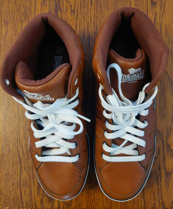 Buty męskie skórzane LONSDALE Canons rozmiar 43