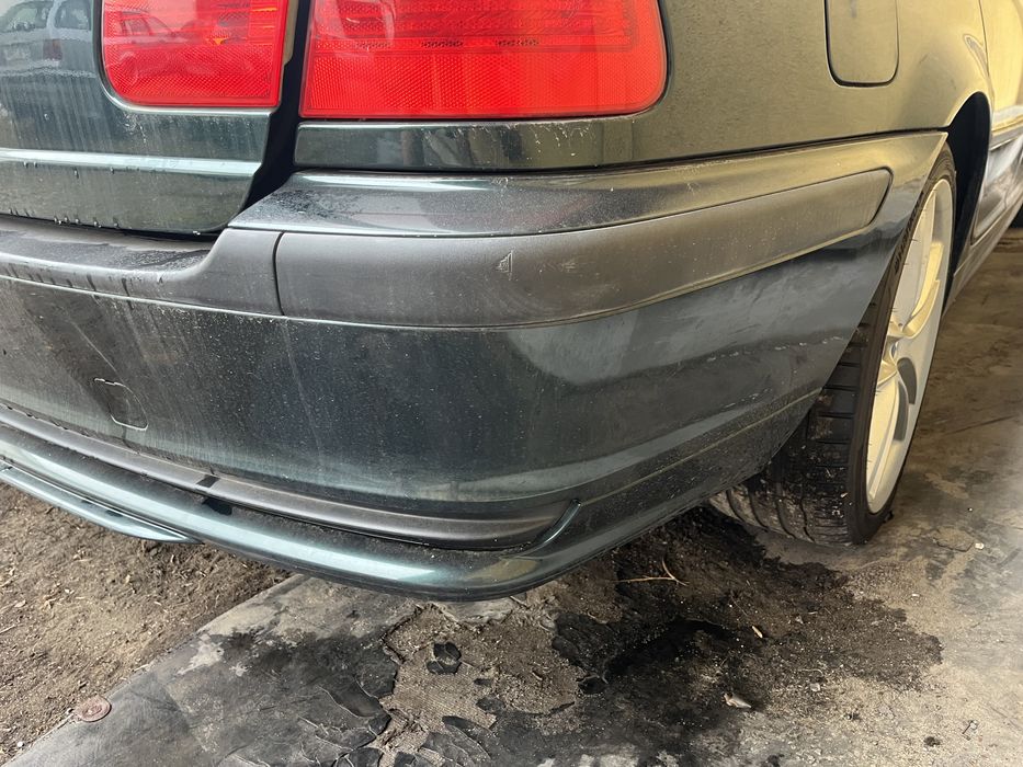 Zderzak tyl BMW E46 touring kombi polift oxfordgruen 2