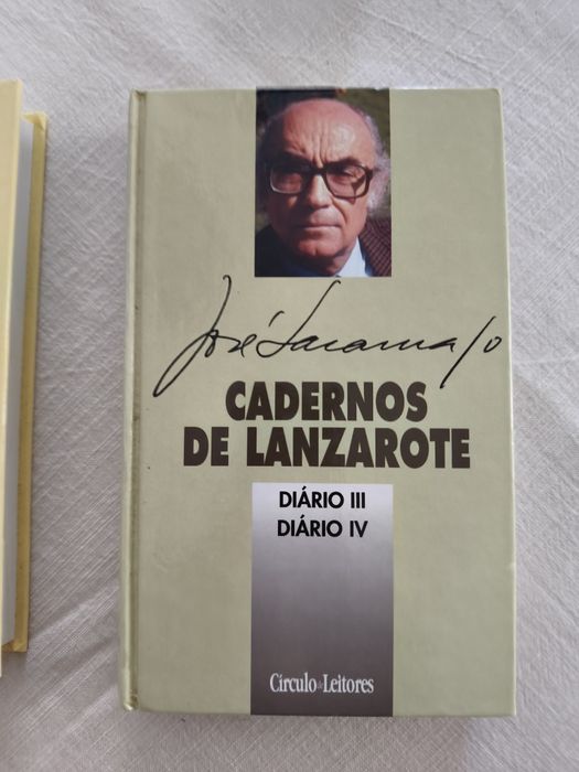 Cadernos de Lanzarote 4 volumes Saramago