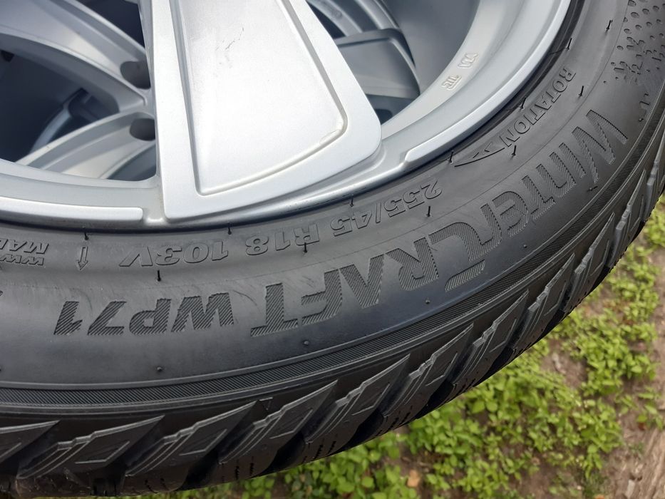 Тітани,шини,колеса r18 5/112 шини зима 255/45 В ІДЕАЛІ!