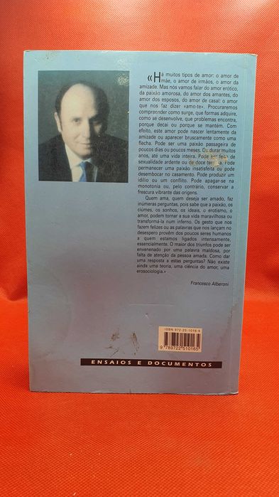 Livro - REF PA4 - Francesco Alberoni - Amo-te