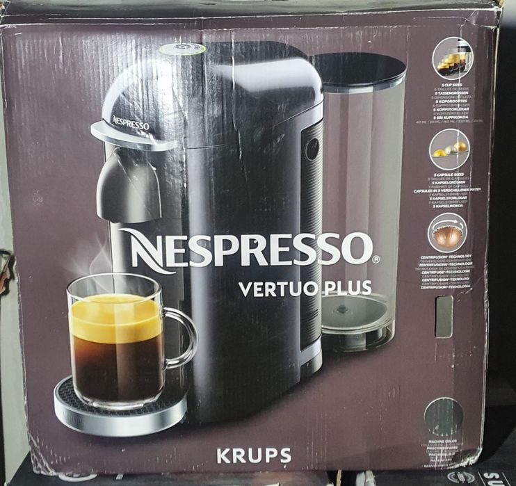 Ekspres  Krups Nespresso Vertuo Plus XN903110 na kapsułki