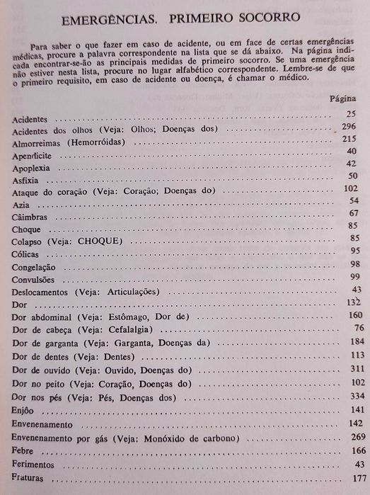 Enciclopédia "Dicionário Médico da Família" - 3 Volumes
