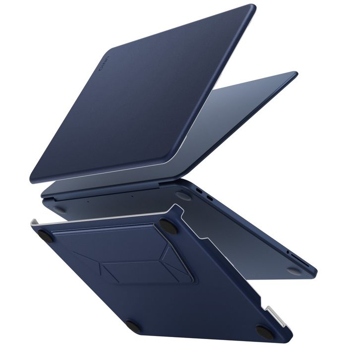 Etui UNIQ Lyden Versa do MacBook Neo granatowy