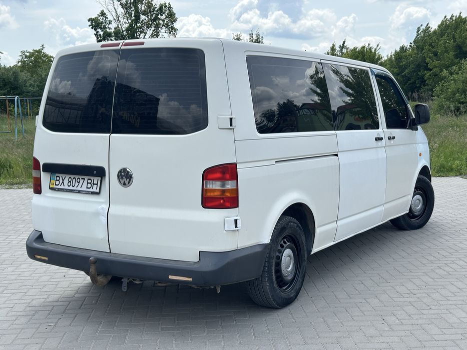 Продам Volkswagen Transporter T5 2.5tdi 6-ти ст, довга база, пасажир