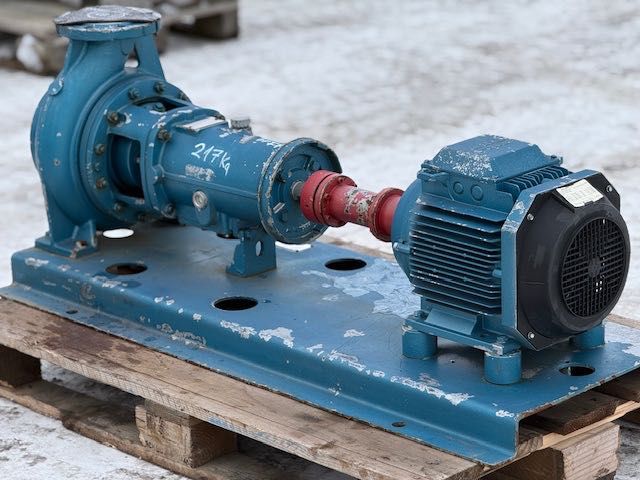 pompa do sieczy przemysłowych ze stali kwasowej wkład silnik 5,5kw