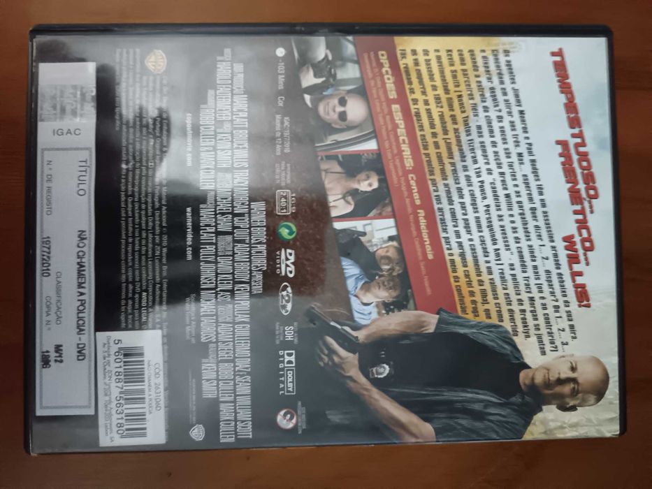 filme dvd original - nao chamem a policia
