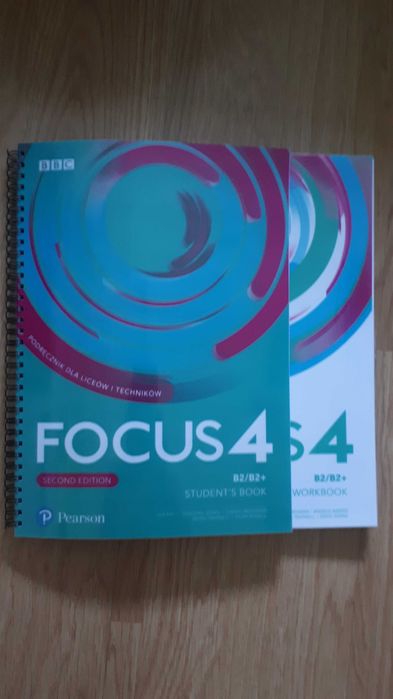 Focus 4 komplet Pearson – podręcznik + zeszyt ćwiczeń